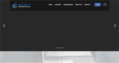 Desktop Screenshot of meritfin.com